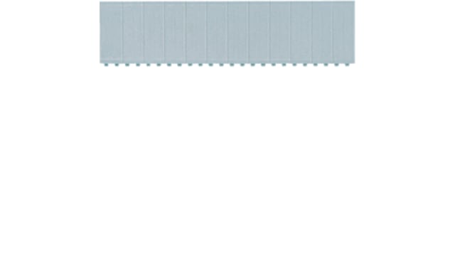 Hager Plastic Terminal Cover, 54 mm W, 7 mm L for Use with Enclosure | P012