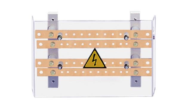 Socomec Distribution Block, 3 Way, 690 V, 400A, Transparent | 54123040