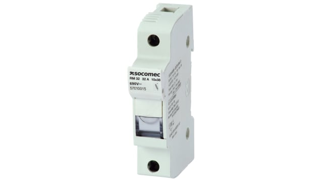 Socomec 100A Fuse Holder for 22.2 x 58mm Fuse, 2P | 57035002