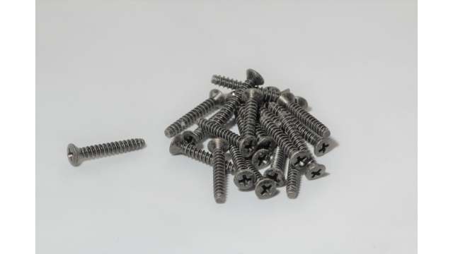 Hammond Phillips Oval Self-Tapping, Self-Drilling & Thread-Forming Screw x 15.90mmx0.625in | 1593MS100BK
