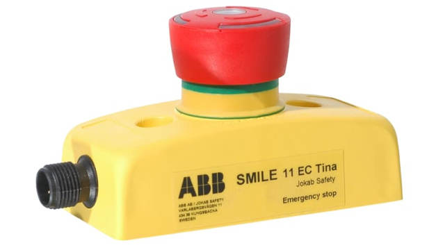 ABB Smile 11 EC Tina Series Emergency Stop Push Button | 2TLA030050R0900