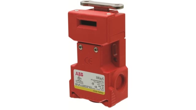 ABB MKey5+ Switch Safety Interlock Switch, Key Actuator Included, Plastic | 2TLA050003R0101