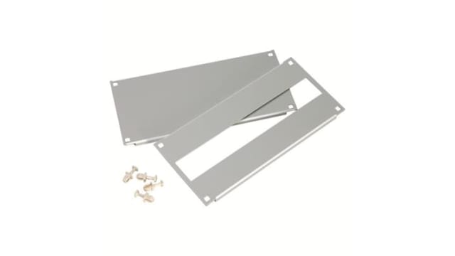 ABB Plastic Cover Plate, 239 mm W, 7.2 mm L for Use with ARIA 43/86 | 4TBA831796C0100