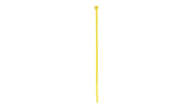 ABB Cable Tie, Cable Tray, 300 mm x 4.8 mm, Yellow Polyamide 66 | 7TCG054360R0269
