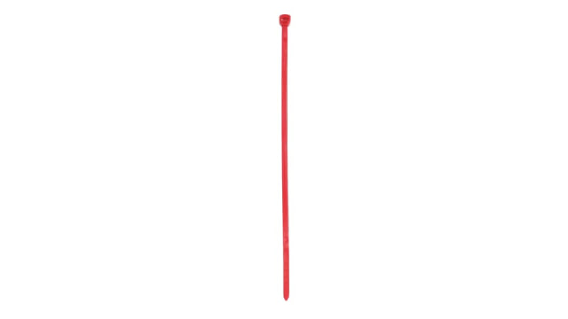 ABB Cable Tie, Cable Tray, 374.6 mm x 7.5 mm, Red Polyamide 66 | 7TCG054360R0286