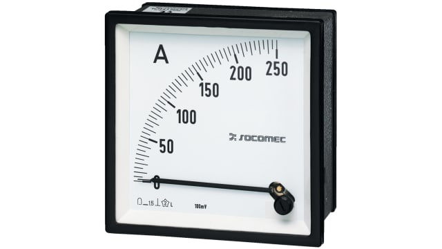 Socomec 192E Analogue Panel Ammeter 60 A DC, 48 mm x 48 mm | 192E2231