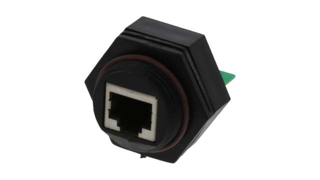 Brad from Molex 130055 Series Ethernet Connector Female, PCB Unshielded Straight 1 Port | 1300550016