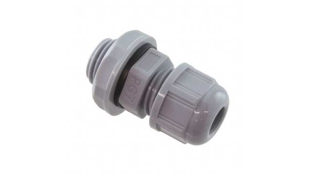 Brad from Molex 93600 Series Grey Polyamide Cable Gland, PG7 Thread, 3mm min., 6.5mm max., IP68 | 936000388