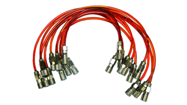 SMC 520 mm Synthetic Rubber Hydraulic Hose Assembly, 10 bar Max Pressure | HM9408