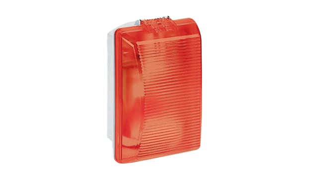 Legrand Rectangular Bulkhead Light, 75 W Lamp Supplied, IP54, Plexo | 062402