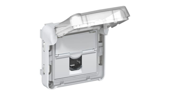 Legrand Grey, White Telephone Socket | 069557