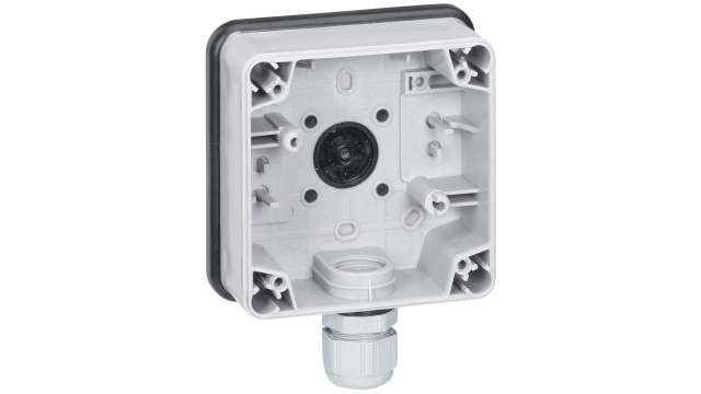 Legrand Grey Grey Thermoplastic Back Box, IP55, 1 Gangs | 090491