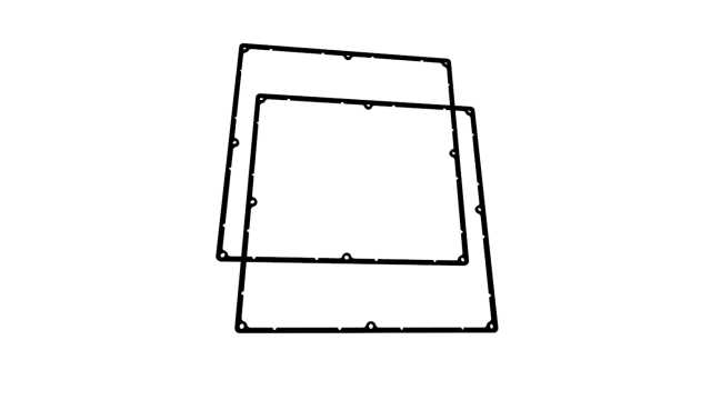 Hammond Silicone Gasket for Use with Enclosure | 1550NSGASKET