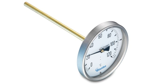 Bourdon Dial Thermometer 250 °C, TB100-211.154.14T | TB100-211.154.14T