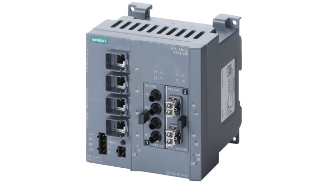 Siemens Managed 10 Port Ethernet Switch | 6GK53082FN102AA3