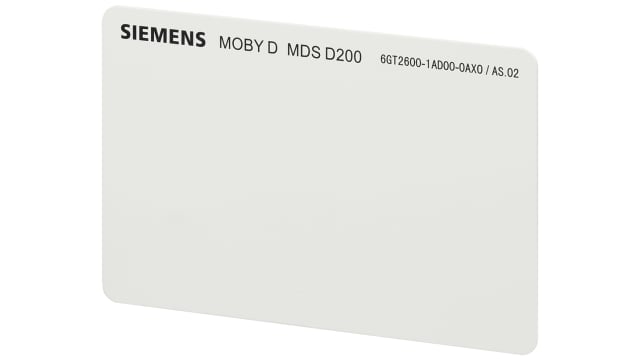 Siemens 6GT26001AD000AX0 Transponder 13.56 MHz | 6GT26001AD000AX0