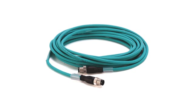 Allen Bradley 1585D, 5 m Cat5e Ethernet Cable, Green Thermoplastic Elastomer Sheath, Unshielded | 1585D-M4TBDM-5