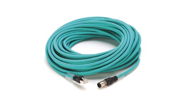 Allen Bradley 1585D, 20 m Cat5e Ethernet Cable, Green Thermoplastic Elastomer Sheath, Unshielded | 1585D-M4TBJM-20