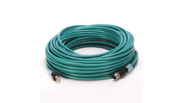 Allen Bradley 1585D, 3 m Cat5e Ethernet Cable, Green Polyvinyl Chloride Sheath, Braid, Foil | 1585D-M4UBJM-3