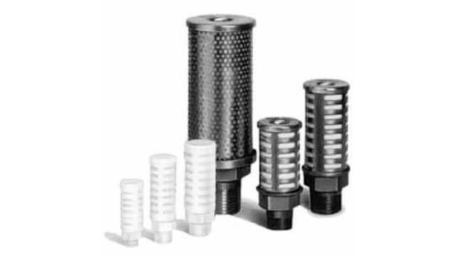 SMC AN800 Stainless Steel Pneumatic Silencer 10 bar One-Touch Fitting | AN800-14