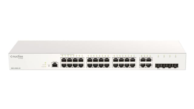 D-Link 28-Port Nuclias Cloud-Managed Switch, Managed 28 Port Nuclias Cloud Switch | DBS-2000-28