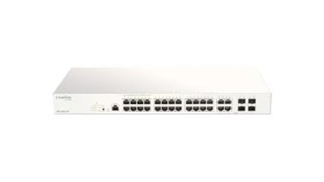 D-Link 28-Port Nuclias Cloud-Managed PoE Switch, Managed 28 Port Network Switch With PoE | DBS-2000-28P