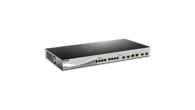 D-Link 12-Port 10G Multi-Gigabit Smart Managed Switch, Smart 12 Port Smart Managed Switch | DXS-1210-12TC