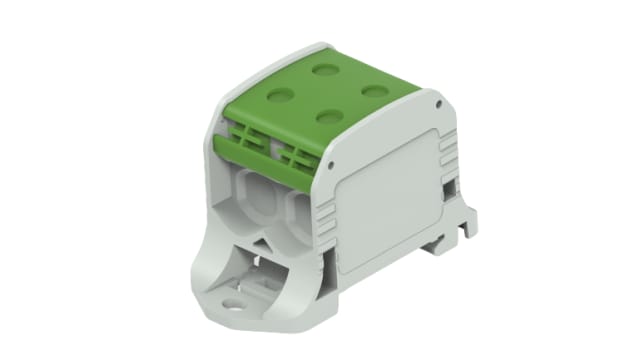 Entrelec 1SNF516131R0000 1SNF Series Terminal Block Grey, Green, 4-Level, Cable | 1SNF516131R0000