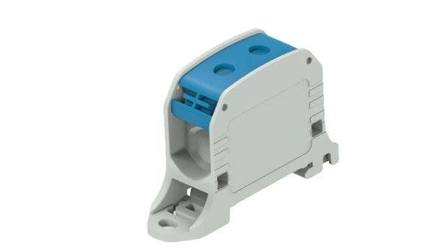 Entrelec 1SNF536021R0000 1SNF Series Terminal Block Grey, Blue, 2-Level, Cable | 1SNF536021R0000