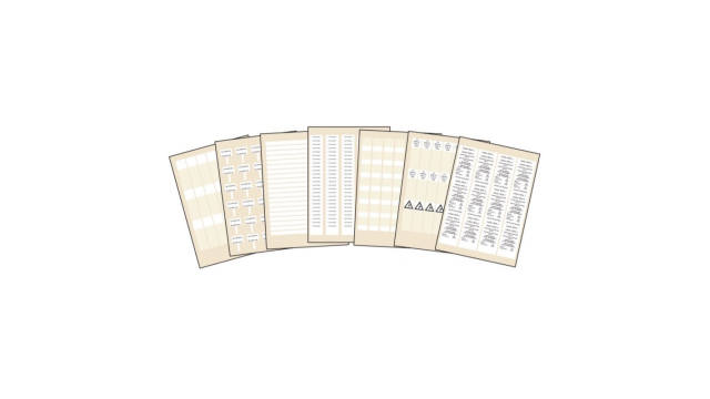 Legrand on White Label Printer Labels, 25 mm Width | 038809