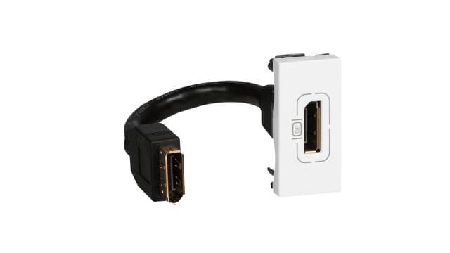 Legrand Female USB Type A to Female USB Type A, ABS/Polycarbonate DisplayPort Cable, 150 mm | 078791