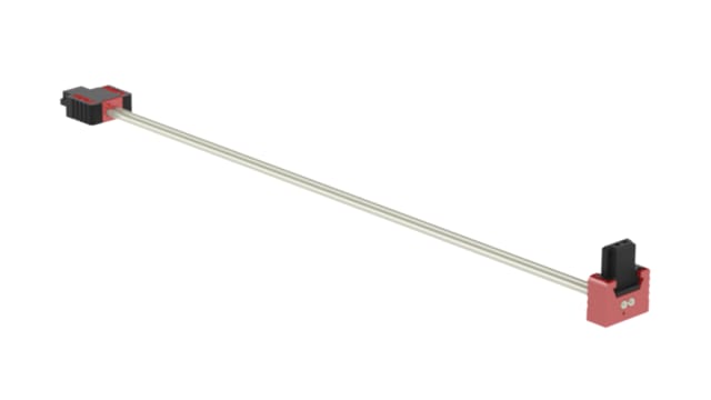 ERNI 2 Series Ribbon Cable Assembly, 100mm Length, SFX IDC to AFU IDC | 839429 / 839429-E