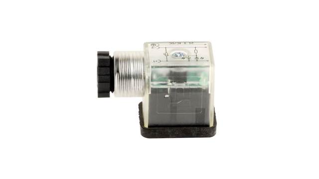 EMERSON ? ASCO 2P+E DIN 43650, Female DIN 43650 Solenoid Connector, 24 V Voltage | 88122405
