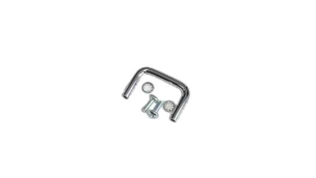 Hammond Chrome Steel Drawer Handle 25 mm Height, 37 mm Width, 5 mm Length | 1427B2