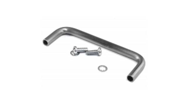 Hammond Chrome Steel Drawer Handle 38 mm Height, 109 mm Width, 8 mm Length | 1427S3