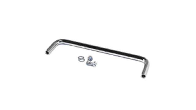Hammond Chrome Steel Drawer Handle 44 mm Height, 160 mm Width, 8 mm Length | 1427W3