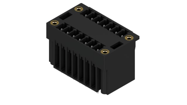 Weidmüller, SCD-THR Male PCB Header,  3.81 mm Pitch,  14 Way,  2 Row 90° | 1031530000
