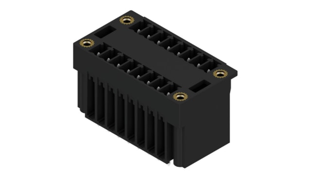 Weidmüller, SCD-THR Male PCB Header,  3.81 mm Pitch,  16 Way,  2 Row 90° | 1031540000