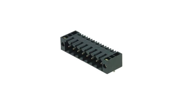 Weidmüller, OMNIMATE Signal Male PCB Header,  3.5 mm Pitch,  10 Way,  1 Row 90° | 1842160000