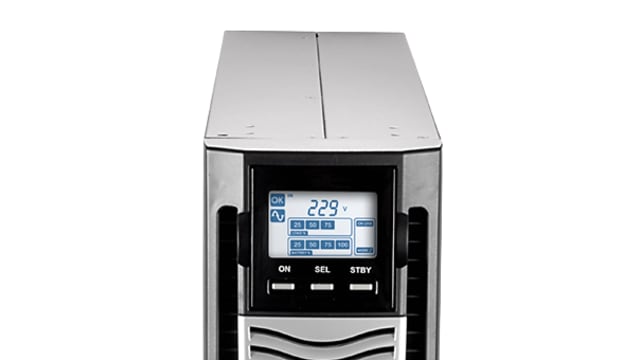 Riello 220 → 240V Input Rack Mount, Stand Alone Uninterruptible Power Supply, 4000VA (3.6kW), Sentinel Dual SDU | SDU 4000