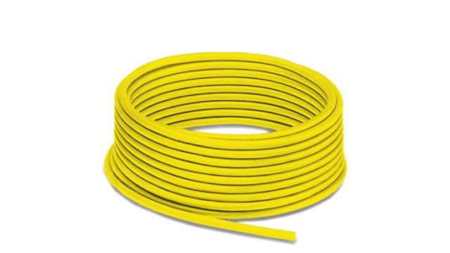 Phoenix Contact YY Cable, 4 Cores, 0.34 mm², Unscreened, 100 m, Yellow Polyurethane Sheath | 1501731