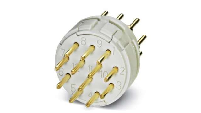 Phoenix Contact Male Contact Insert size 11.1 mm 12 Way for use with Contacts | 1607006