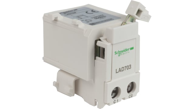 Schneider Electric 400V Surface Overload Relay Circuit Trip for use with LRD313 - LRD365, LR3D01 - D35, LR3D313 - | LAD703Q