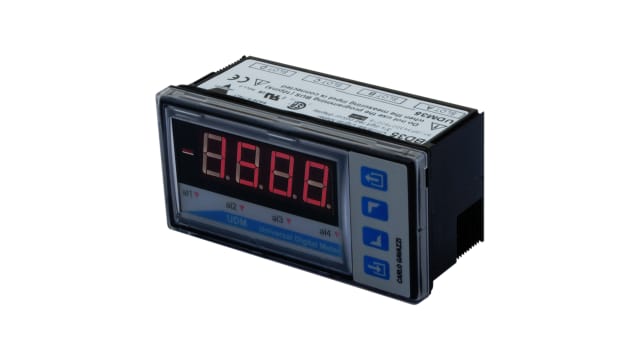 Carlo Gavazzi LED Indicator Digital Panel Multifunction Meter for Display Facade,  14.2 mm  x | BD35
