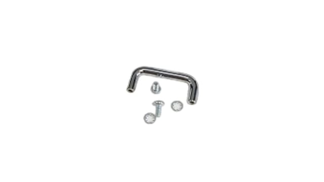 Hammond Chrome Steel Drawer Handle 16 mm Height, 37 mm Width, 5 mm Length | 1427B