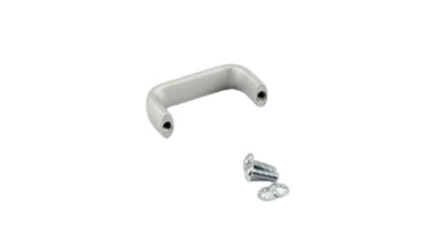 Hammond Fluorescent Transparent Aluminium Drawer Handle 29 mm Height, 16 mm Width, 63 mm Length | 1427C3AL