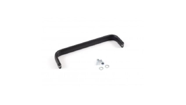 Hammond Fluorescent Black Aluminium Drawer Handle 44 mm Height, 16 mm Width, 160 mm Length | 1427C9BK