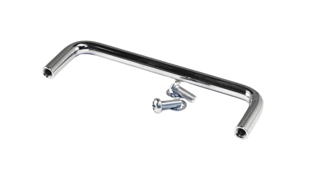 Hammond Chrome Silver Steel Drawer Handle 19 mm Height, 50 mm Width, 5 mm Length | 1427D
