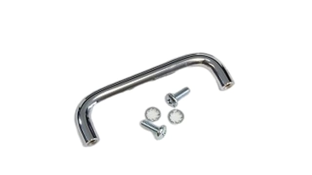 Hammond Chrome Steel Drawer Handle 30 mm Height, 99 mm Width, 10 mm Length | 1427N