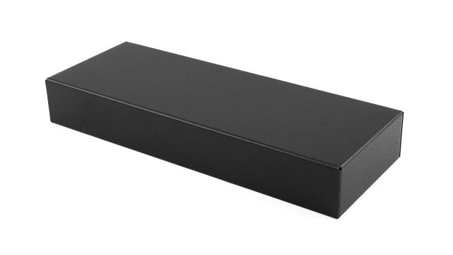 Hammond Steel Enclosure Chassis, 5 in H, 5 in W, 14 in D, 342.9 mm L For Use With 1441 Series | 1441-18BK3